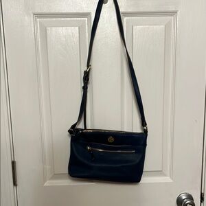 Elegant Navy Crossbody Bag Anne Klein